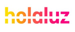 LOGOTIPO Holaluz compañía eléctrica energía · quecomparo.es